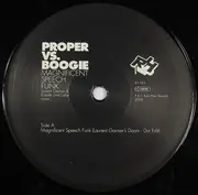 12inch Vinyl Single - San Proper Vs. Olivier Boogie - Magnificent Speech Funk (Laurent Garnier / Kabale Und Liebe Mixes)
