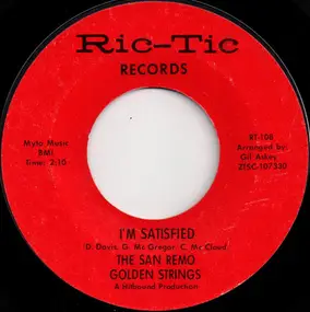 San Remo Golden Strings - I'm Satisfied / Blueberry Hill