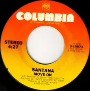 7inch Vinyl Single - Santana - Move On / Stormy
