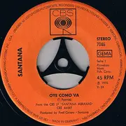 7'' - Santana - Oye Como Va / Samba Pa Ti