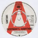 7inch Vinyl Single - Santana - Everbody's Everything - Promo copy