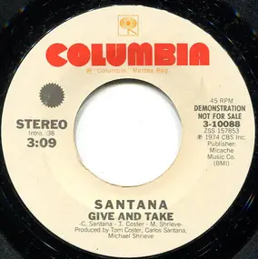 Santana - Give And Take