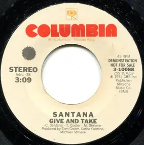 Santana - Give And Take