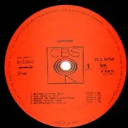 LP - Santana - Santana - BOXED CBS