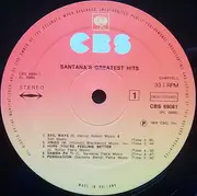 LP - Santana - Santana's Greatest Hits