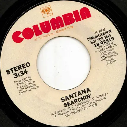 Santana - Searchin'