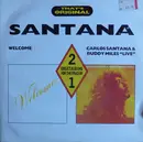 Double LP - Santana - Welcome / Carlos Santana & Buddy Miles 'Live'