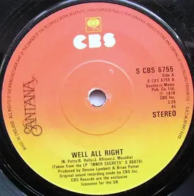 Santana - Well All Right