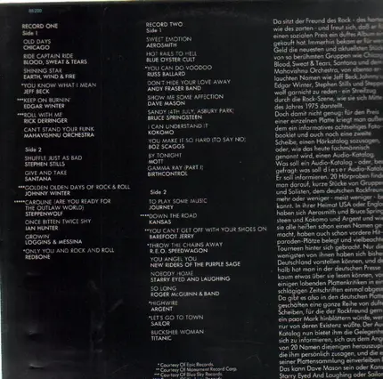 Santana, Chicago, Steppenwolf, Aerosmith a.o. - Rockwork