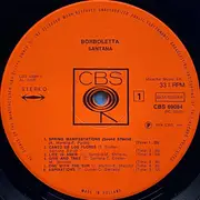 LP - Santana - Borboletta