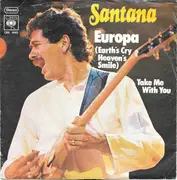 7inch Vinyl Single - Santana - Europa (Earth's Cry Heaven's Smile) - Rare german