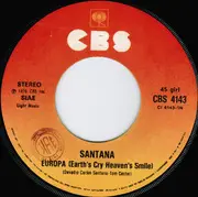 7inch Vinyl Single - Santana - Europa / Take Me With You