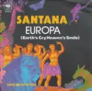7inch Vinyl Single - Santana - Europa (Earth's Cry Heaven's Smile)