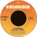 7inch Vinyl Single - Santana - She's Not There