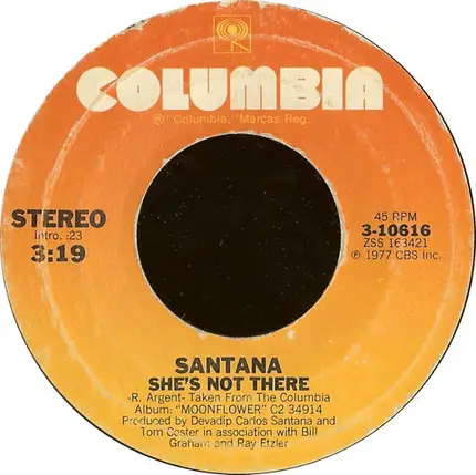 Santana - She's Not There