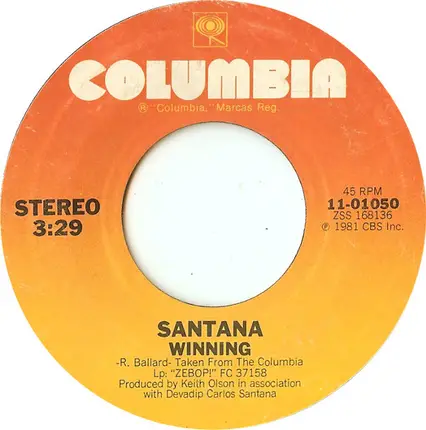 Santana - Winning