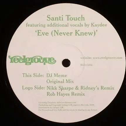 Santi Touch - Eve (Never Knew)