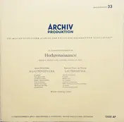 Walter Gerwig - 8 Lautenstücke, Lautenmusik
