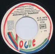 7inch Vinyl Single - Santino Rocchetti - Dolcemente Bambina
