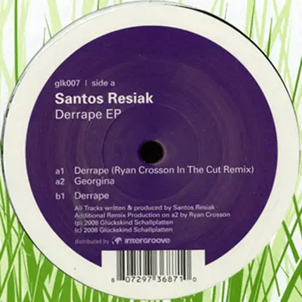 Santos Resiak - Derrape EP
