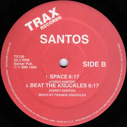Santos - Work The Box