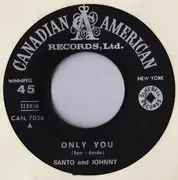 7inch Vinyl Single - Santo & Johnny - Scandalo Al Sole