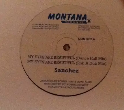Sanchez - My Eyes Are Beautiful