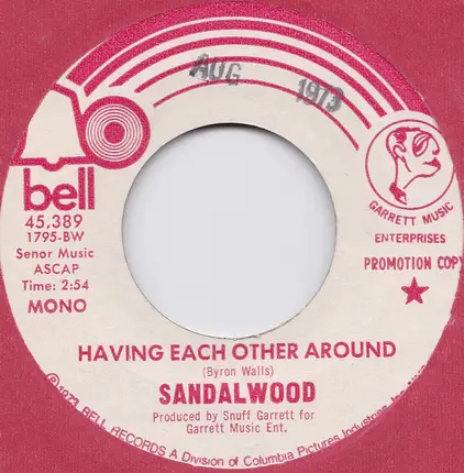 Sandalwood - Having Each Other Around