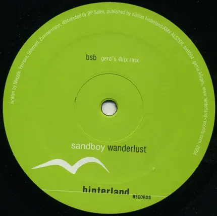 Sandboy - Wanderlust Remix EP