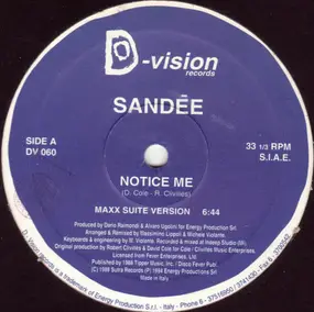 Sandee - Notice Me (1994 Remixes)