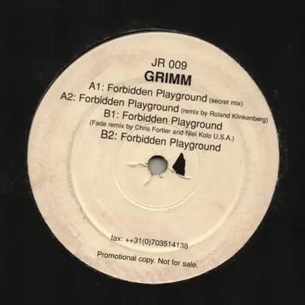 Sander Grimmelius - Forbidden Playground