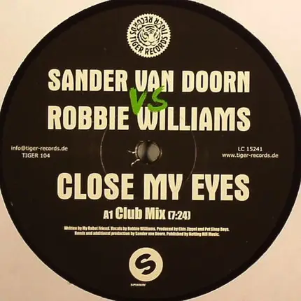 Sander Van Doorn - Close My Eyes