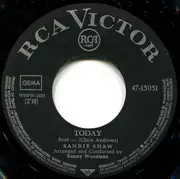 7inch Vinyl Single - Sandie Shaw - Today / London