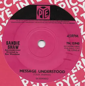 Sandie Shaw - Message Understood
