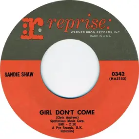 Sandie Shaw - Girl Don't Come