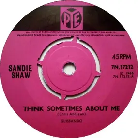 Sandie Shaw - Think Sometimes About Me