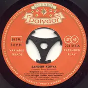 7inch Vinyl Single - Sándor Kónya - Sándor Kónya - EP