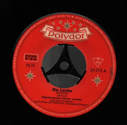 Sándor Lakatos And His Gipsy Band - Die Lerche