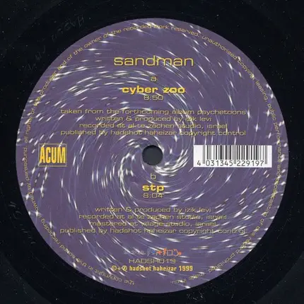 Sandman - Cyber Zoo / STP