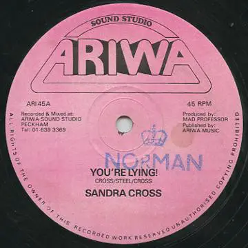 Sandra Cross / Mad Professor & The Robotiks - You're Lying! / Banana Republic