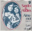 7inch Vinyl Single - Sandra & Andres - Aime-Moi (Love Me)