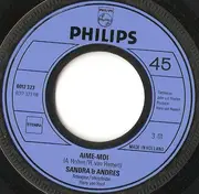 7inch Vinyl Single - Sandra & Andres - Aime-Moi (Love Me)