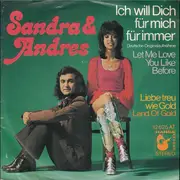 7inch Vinyl Single - Sandra & Andres - Ich Will Dich Für Mich Für Immer