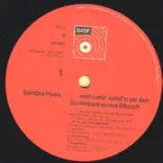LP - Sandra Haas - ... Und Dann Spiel'n Wir Der Dummheit Einen Streich