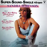 12inch Vinyl Single - Sandra Robinson - Music And Motion (Lonely Lovers) (Mega-Fantasy-Mix) - Clear