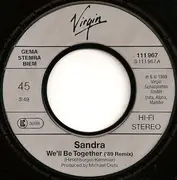 7inch Vinyl Single - Sandra - We'll Be Together ('89 Remix)