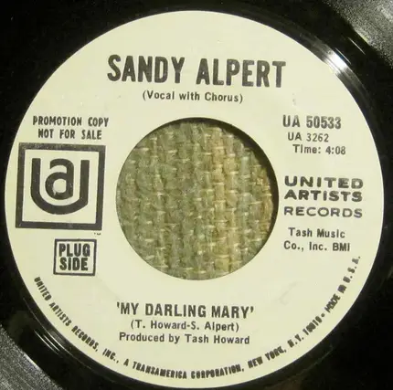 Sandy Alpert - My Darling Mary/Oliver Creighton, Ltd.
