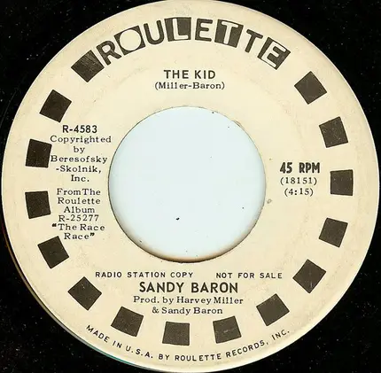 Sandy Baron - The Kid / The Boss