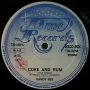 12inch Vinyl Single - Sandy Bee - Coke And Rum