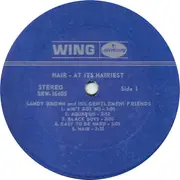 LP - Sandy Brown - 'Hair' - At It's Hairiest